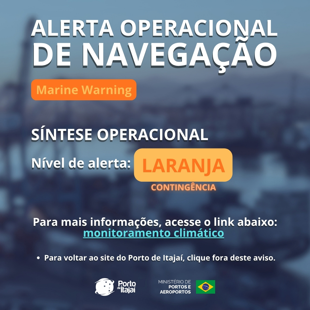 ALERTA LARANJA