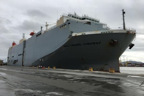 Porto de Itajaí recebeu 2,7 mil veículos importados em nova atracação da montadora General Motors.