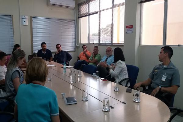 Superintendência do Porto de Itajaí e ANVISA reúnem-se para discutir ações preventivas ao coronavírus.