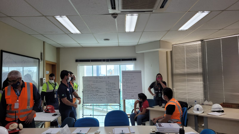 Comitês de Plano de Ajuda Mútua (PAM) e Plano de Área (PA) encerram seus trabalhos com simulado no Porto de Itajaí.