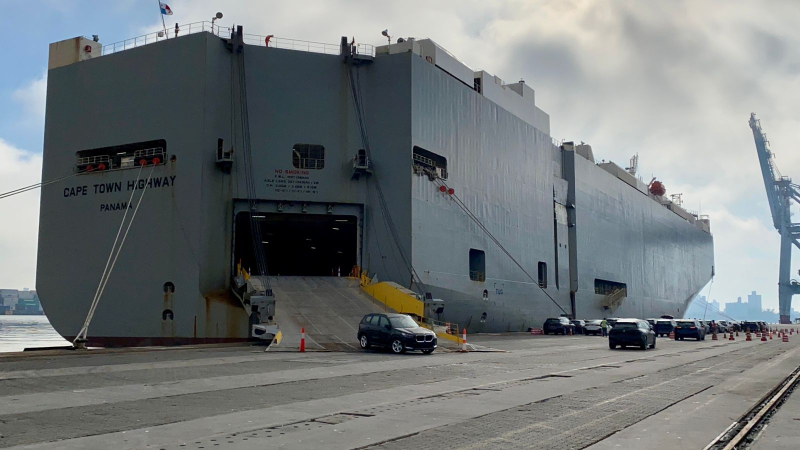 Porto de Itajaí recebe sua 13ª atracação de navio ROLL ON ROLL OFF