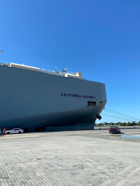 Porto de Itajaí recebe 15ª atracação de navio Roll On Roll Off