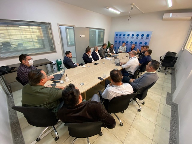 Diretoria da Superintendência do Porto de Itajaí recebe a visita de representantes da Mada Araújo Asset Management Ltda