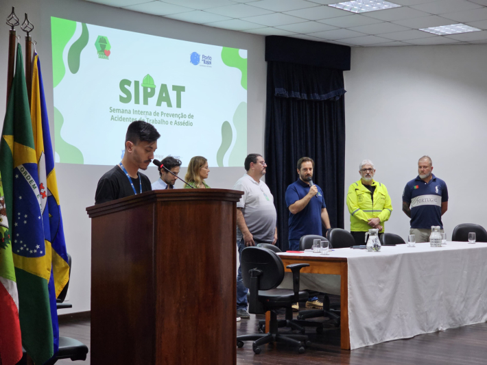 Prevenção em Ação: Superintendência do Porto de Itajaí realiza Semana Interna de Prevenção de Acidentes do Trabalho