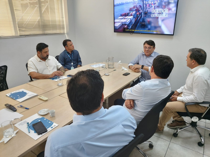 Em visita institucional, Secretário Nacional de Portos e Transportes Aquaviários afirma compromissos com o Porto de Itajaí