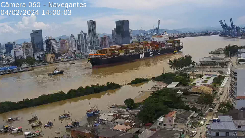 Complexo Portuário do Rio Itajaí Açu alcança a marca de 1.500 Giros na área da Nova Bacia de Evolução