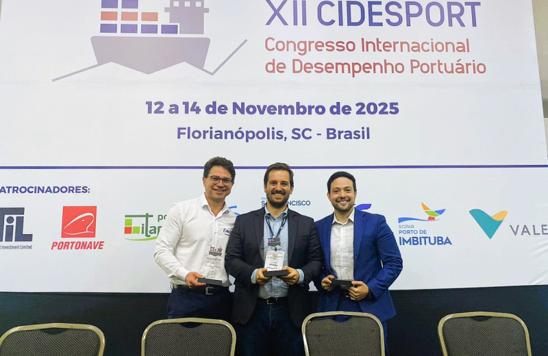 Porto de Itajaí apresenta retomada histórica no Congresso Internacional de Desempenho Portuário