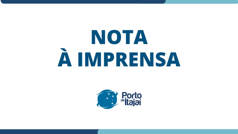 NOTA À IMPRENSA