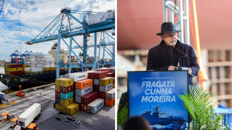 Presidente Lula detalha, em entrevista ao ND Mais, investimentos e projetos para o futuro do Porto de Itajaí