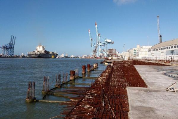 Secretaria Nacional de Portos envia recursos para inicio das obras dos Berços 03 e 04.